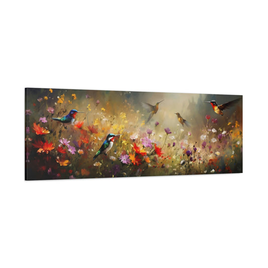 Wings and Petals / Canvas Wrap