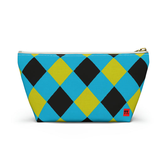 Checkered Charm / T-Bottom Pouch