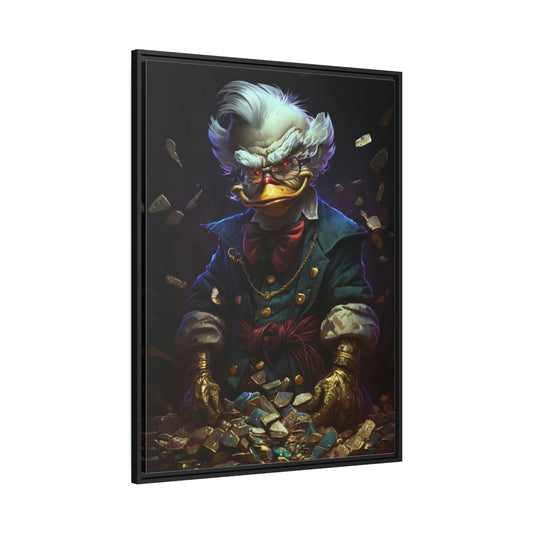 Mob Boss Scrooge McDuck / Canvas Wrap