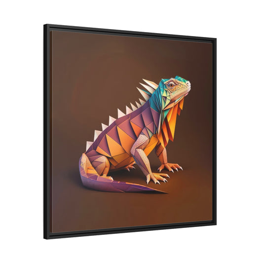 The Art of Iguana / Canvas Wrap
