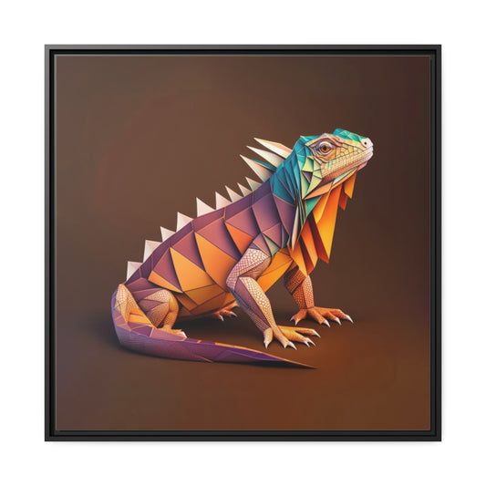 The Art of Iguana / Canvas Wrap