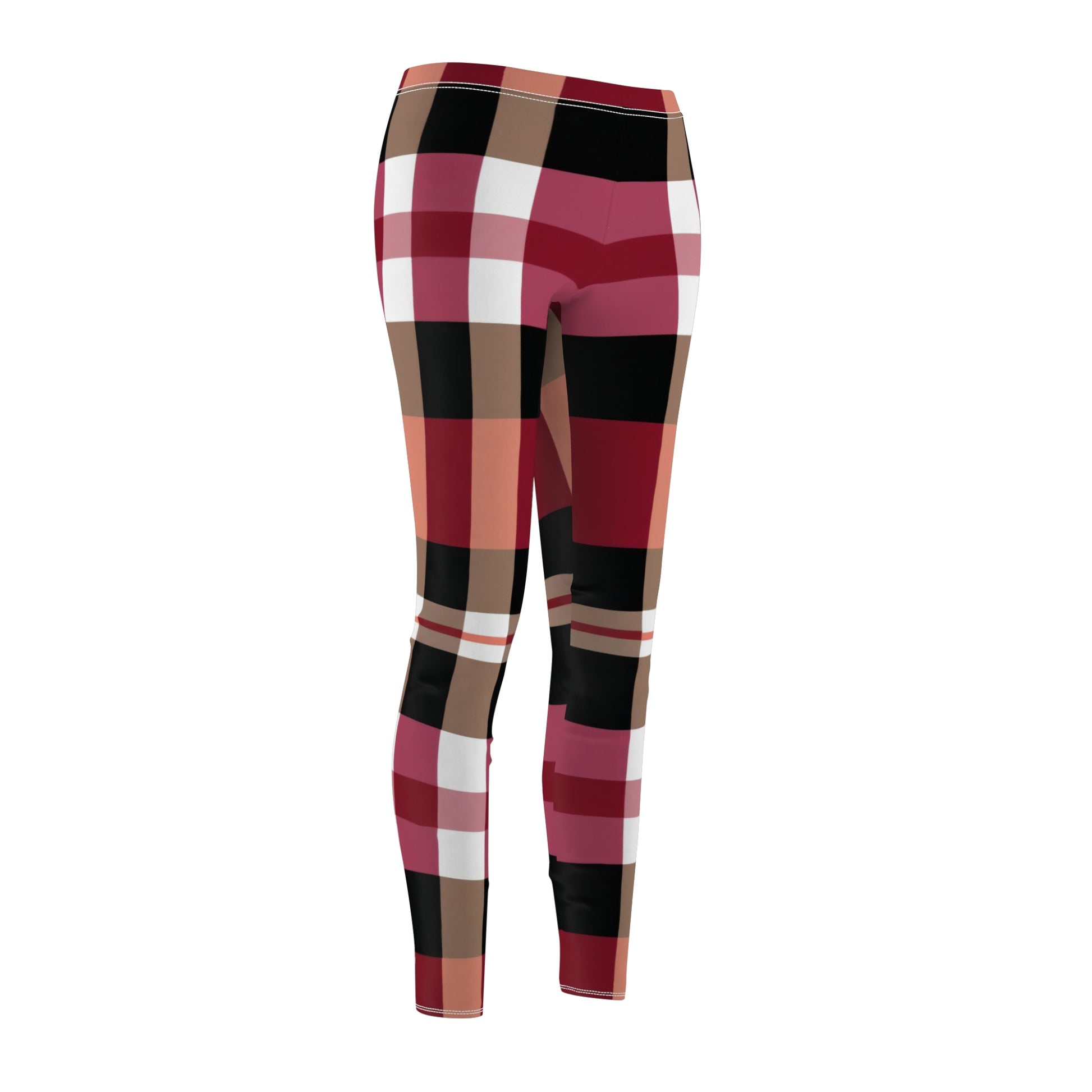 Plaid Yoga Leggings